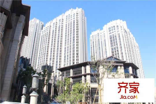寶宇天邑瀾灣小區(qū)樓體實(shí)拍（2015-10-08）