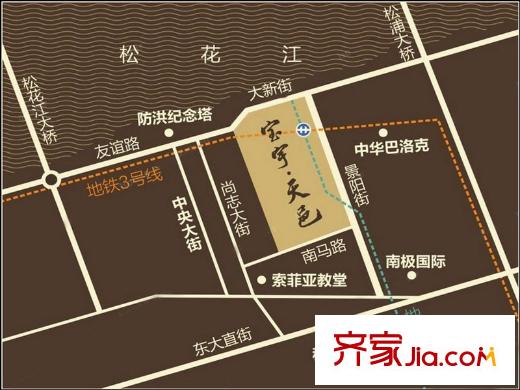 寶宇天邑瀾灣交通區(qū)位圖