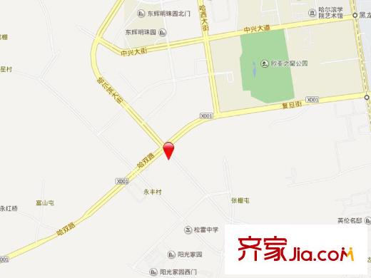 龍澤金水尚都交通圖