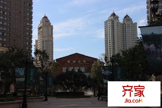 悅城小區(qū)會(huì)所實(shí)景（2015-10-08）