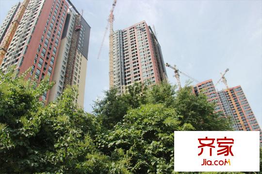 萬(wàn)象上東高層局部遠(yuǎn)景圖（2015-07-30）