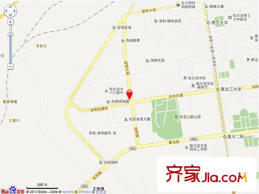 悅城交通示意圖