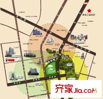 領域佳境交通圖