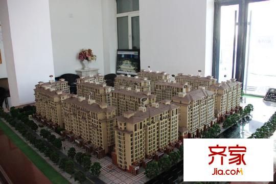 鑫泉?金崗灣沙盤圖實景（2015.07.08）