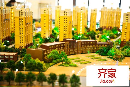 金色城邦項(xiàng)目沙盤一角（2015-04-15）