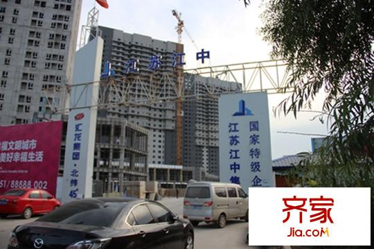 匯龍北緯45°工地入口（2015.09.22）