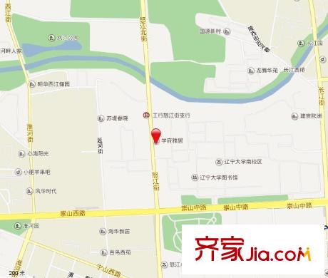 沈鐵?學府雅居交通圖 沈鐵?學府雅居 