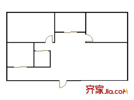 慧緣馨村 3室 戶型圖