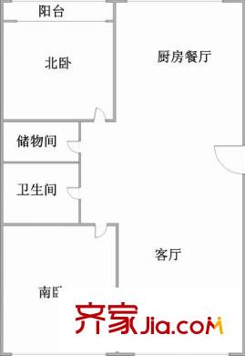 省公務(wù)員小區(qū)戶(hù)型圖省公務(wù) 員小區(qū) 2室 戶(hù)型圖 2室1廳1衛(wèi)1廚