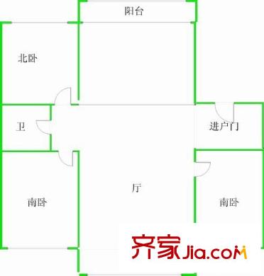 省公務員小區(qū)戶型圖省公務 員小區(qū) 3室 戶型圖 3室2廳2衛(wèi)1廚