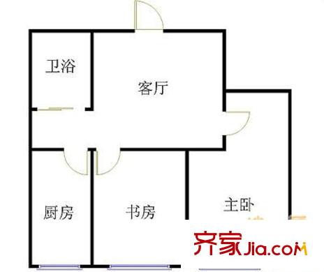 億豐南奧國際戶型圖億豐南 奧國際 2室 戶型圖 2室1廳1衛(wèi)1廚