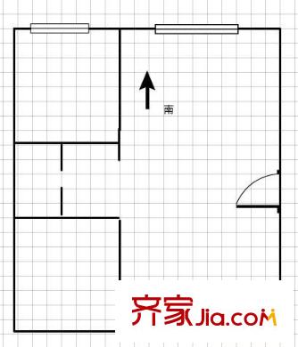 遠大家園 2室 戶型圖