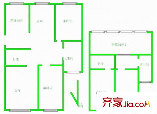 嘉華新城 0室 戶型圖