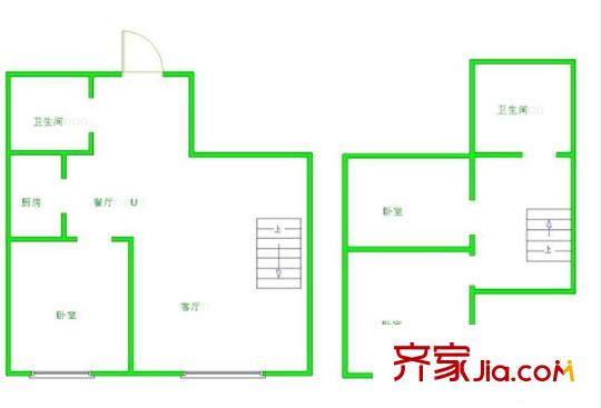 黎明西部風(fēng)情 0室 戶型圖