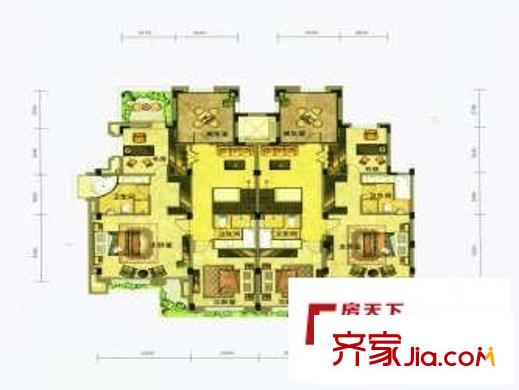崇山華府 0室 戶型圖