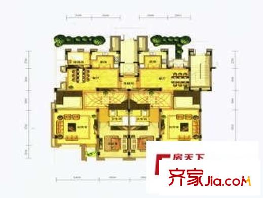 崇山華府 0室 戶型圖