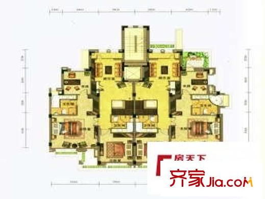 崇山華府 0室 戶型圖