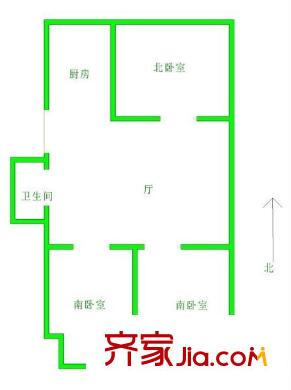 錦水人家 3室 戶型圖