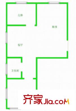 淺草綠閣七期廊橋溪語戶型圖淺草綠閣七期廊橋溪語 2室 戶型圖 2室2廳1衛(wèi)1廚