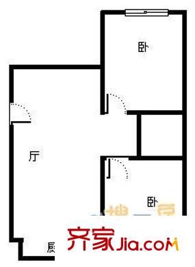 錦水人家 2室 戶型圖