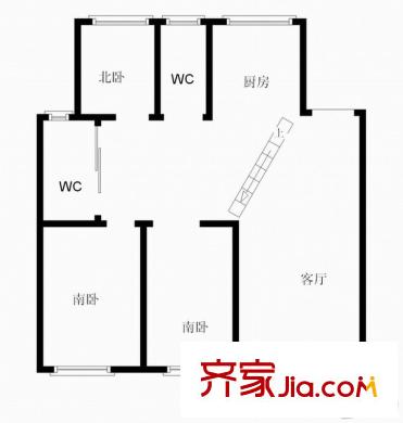 富云花都 0室 戶型圖