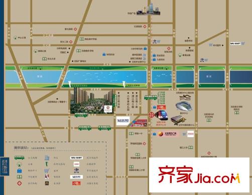 浦江御景灣交通圖區(qū)位圖
