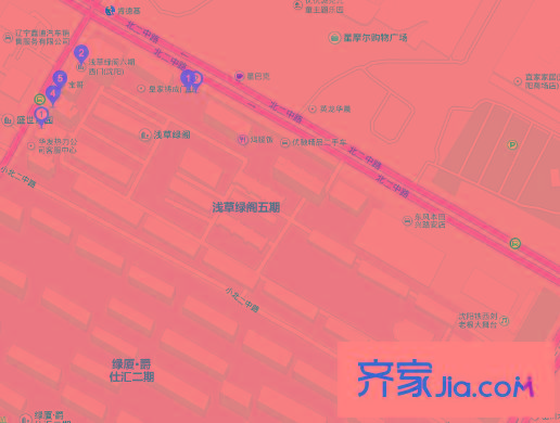 淺草綠閣六期交通圖2