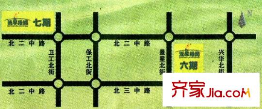 淺草綠閣六期交通圖