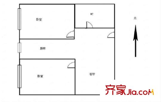 繁榮新都 0室 戶型圖