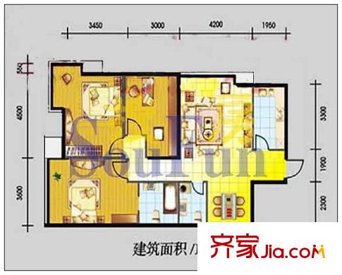 國奧現(xiàn)代城D戶型