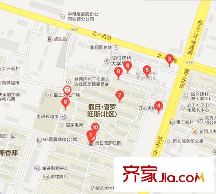 假日普羅旺斯交通圖QQ截圖20151223094936