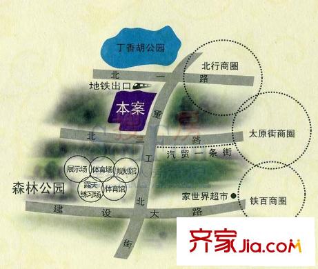 假日普羅旺斯交通圖位置圖