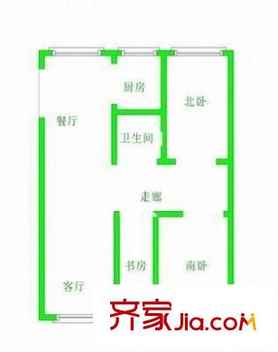 富云新都(西區(qū))戶型圖富云新都(西區(qū)) 3室 戶型圖 3室2廳1衛(wèi)1廚