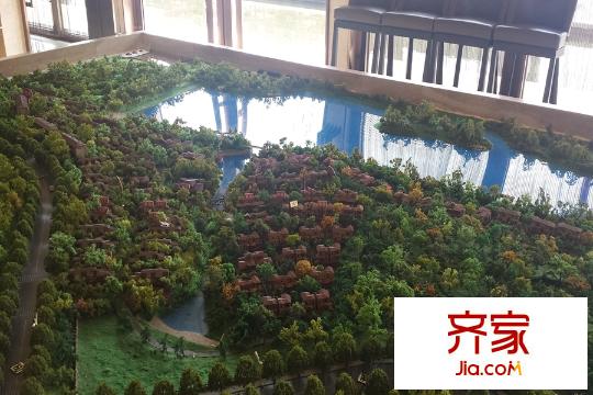 伴山湖沙盤實(shí)景（2015-9-8）
