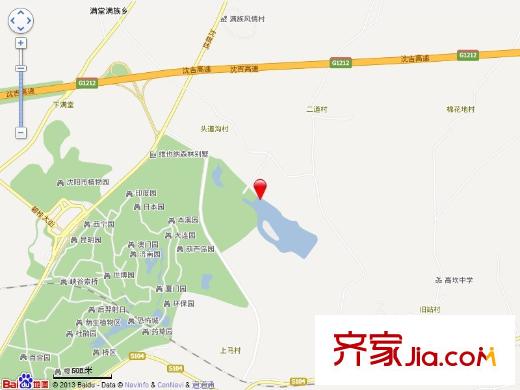 伴山湖交通圖