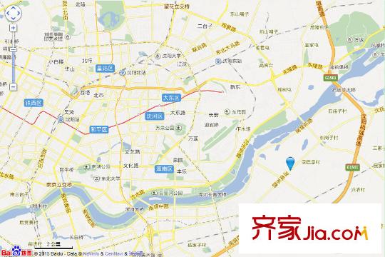 榮盛錦繡觀邸電子地圖