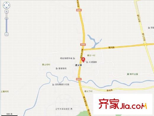 沈陽信基城電子地圖（2015-11-23）