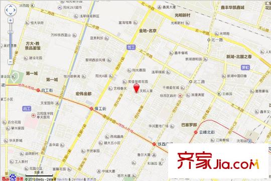 天和人家電子地圖