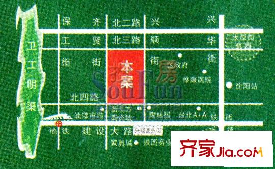 天和人家交通圖