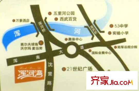 渾河灣區(qū)位圖