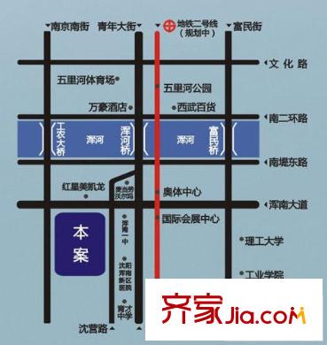 渾河灣區(qū)位圖