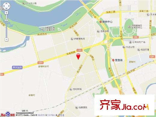 渾河灣電子地圖