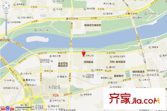 河畔公館交通圖