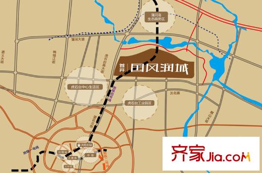 首開國風(fēng)潤城區(qū)位圖