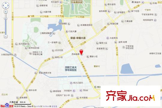 西城逸景電子地圖