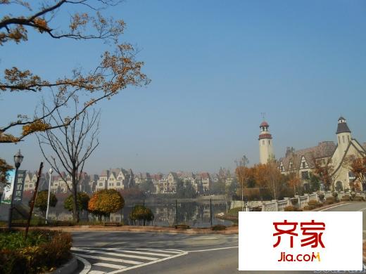 首創(chuàng)琥珀灣園區(qū)實(shí)景(2013-11-22)