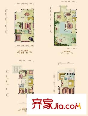 中海?盛京府城心盛景 4室5廳2衛(wèi)2廚