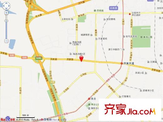 香檳藍郡電子地圖
