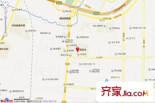 百荷灣三期電子地圖