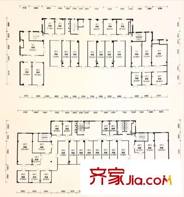 瑞寶國際花苑商業(yè)平面圖 1室